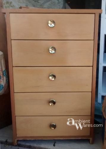 Revamped Small 5 Drawer Dresser ~ Ambient Wares