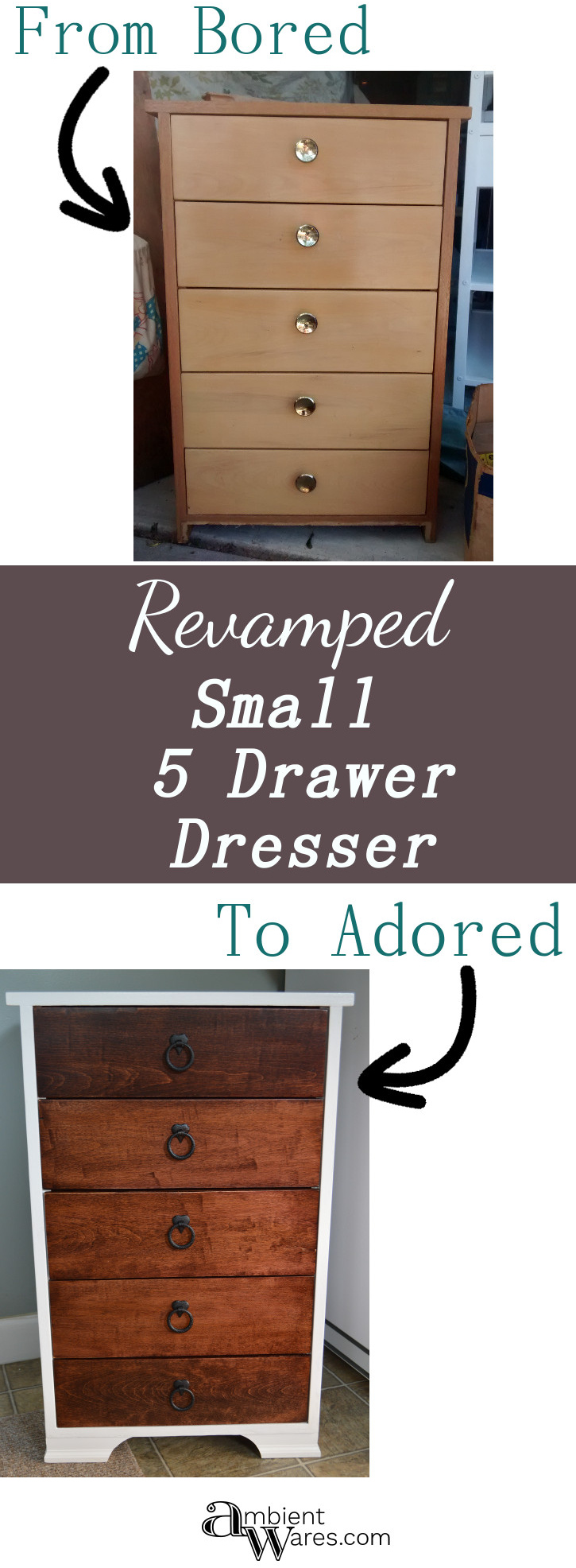 The Hidden Space Inside This 5-Drawer Dresser Is Too Underestimated Forever