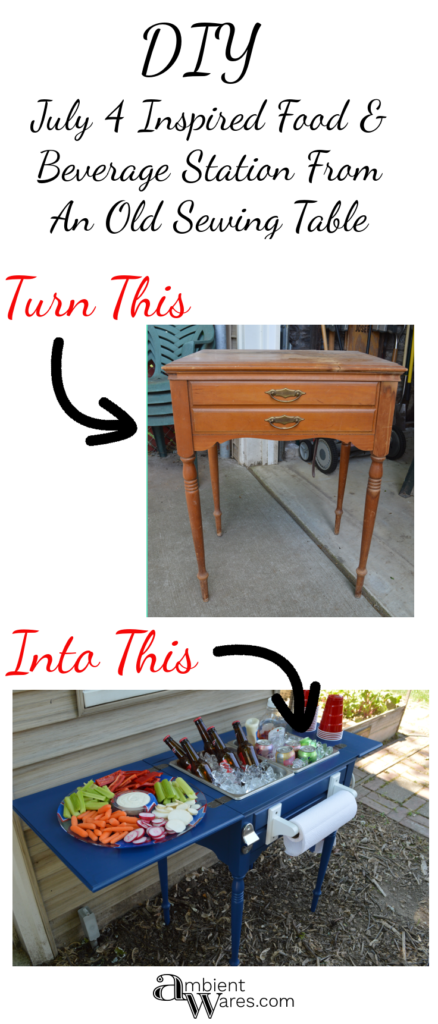 Old Sewing Table Idea Turn It Into A, Old Table Ideas