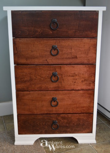 Revamped Small 5 Drawer Dresser by AmbientWares.com