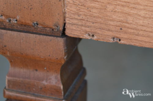 Refurbished Upholstered Cane Back Barrel Chair. For this and more project ideas, visit AmbientWares.com