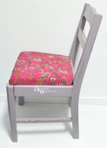 Use A Skirt To Recover A Chair Seat