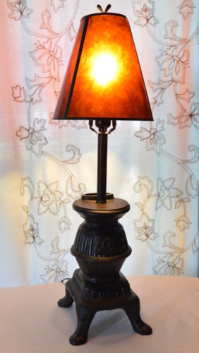 Re-purposed Ashtray Base (Or Lamp) Into a Lamp