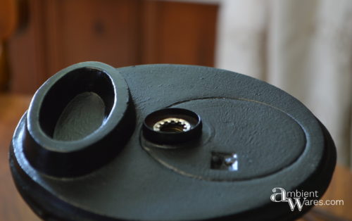 Setting the washer in the base of the lamp by AmbientWares.com