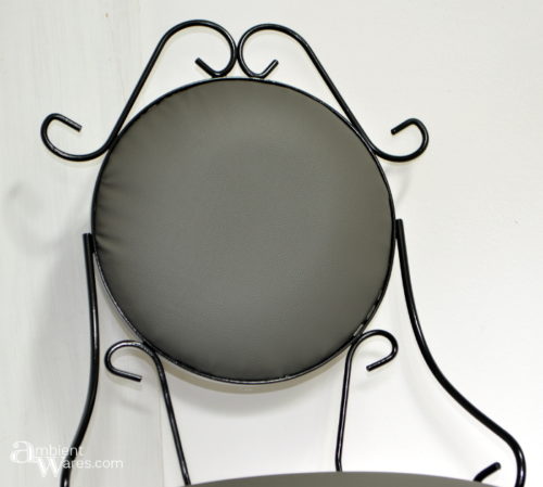 Newly recovered bistro chairs by AmbientWares.com