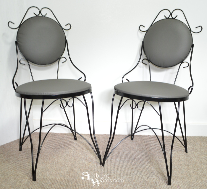 Sleek "New" Bistro Chairs ~ ambientwares.com
