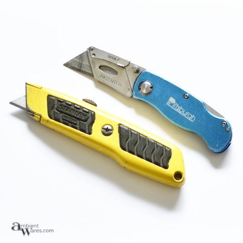 5 small inexpensive tools used in DIY projects - utility knife