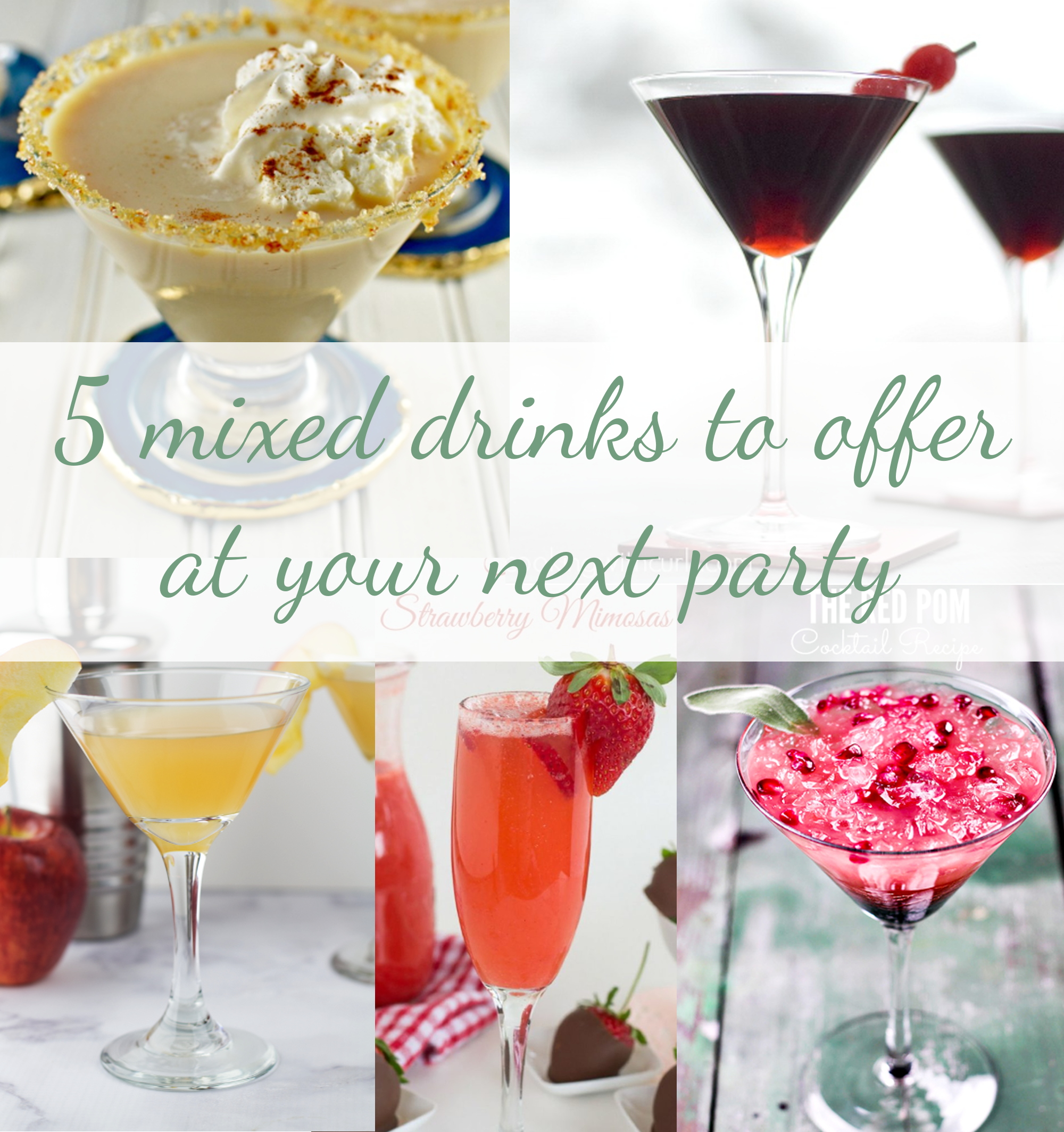 MCM Funky Bar Makeover & 5 Mixed Drinks to Offer at your Next Party