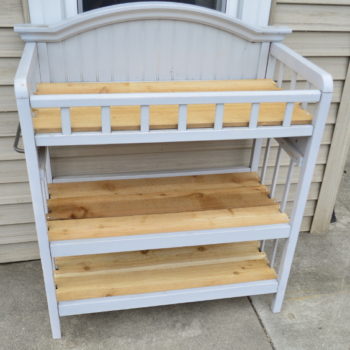Finished Changing table to potting bench - ambientwares.com