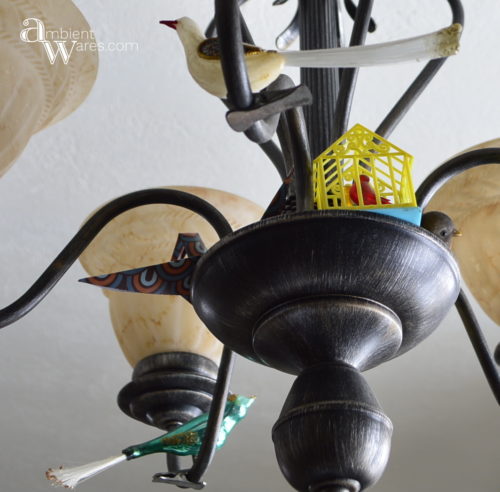 Chandelier_with_my_bird_collection_Crafty_Spring_Wreath_From_A_Basket_Put_A_Bird_On_It_ambientwares.com