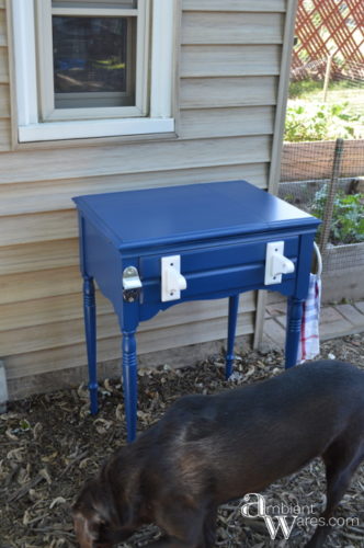 Sewing_table_beverage_station_Behind_the_Scenes_The_Reality_of_a_DIYers_process_and_home ambientwares.com