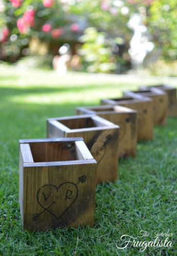 Diy Rustic Wedding Centerpiece Boxes 5 Decor Ideas Using Baskets