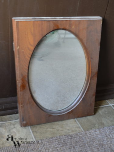 This_framed_mirror_is_going_to_get_a_simple_makeover_in_pretty_pastels_Easy_DIY_Painted_Wooden_Framed_Mirror_ambientwares.com