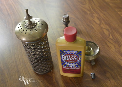 Brasso for removing tarnish