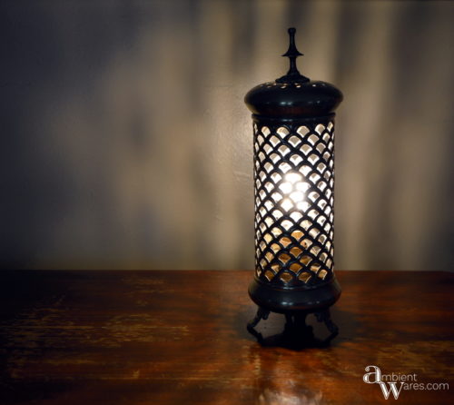 Finished Candle Holder Lamp