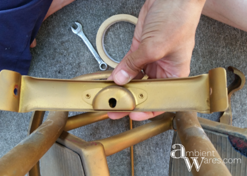 Vintage Cosco Step Stool gets a Modern Farmhouse Styled Makeover