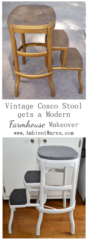 How to Restore a Vintage Step Stool - Southern Crush at Home