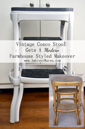 Vintage cosco step stool chair hot sale