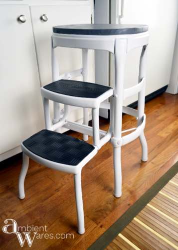 costco retro step stool chair