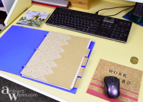 How to Make Your Very Own Wooden Binder! For this and more great ideas, visit AmbientWares.com!