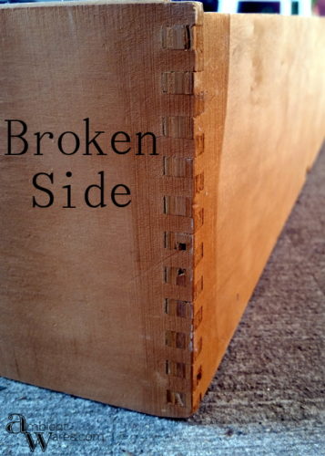 How to Fix a Broken Drawer Side with Dovetails Using a Bandsaw. For this and more clever DIYs and crafts, visit AmbientWares.com