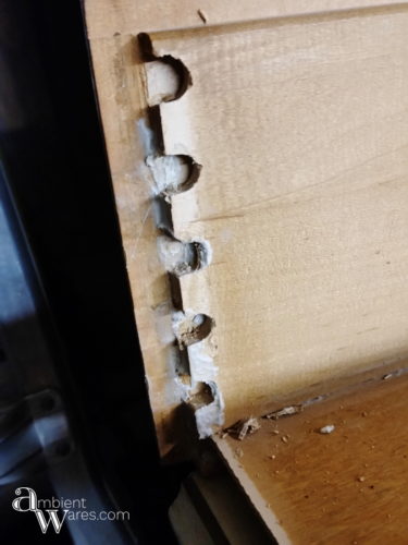 How to Fix a Broken Drawer Side with Dovetails Using a Bandsaw. For this and more clever DIYs and crafts, visit AmbientWares.com