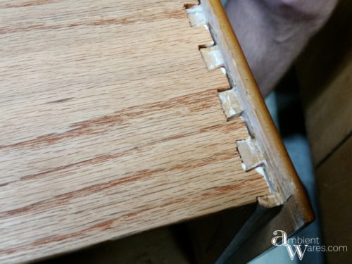 How to Fix a Broken Drawer Side with Dovetails Using a Bandsaw. For this and more clever DIYs and crafts, visit AmbientWares.com