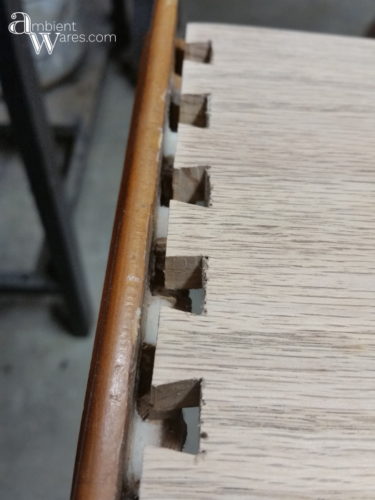 How to Fix a Broken Drawer Side with Dovetails Using a Bandsaw. For this and more clever DIYs and crafts, visit AmbientWares.com