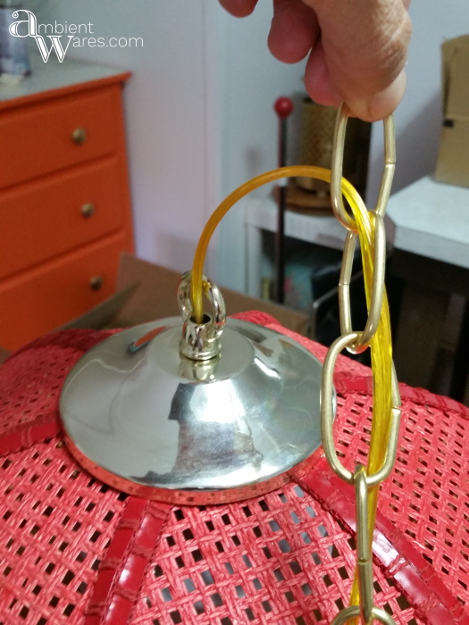How To Rewire a Vintage Swag Lamp Using a Light Kit